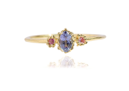 Tanzanite Sapphire Ring