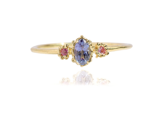 Tanzanite Sapphire Ring