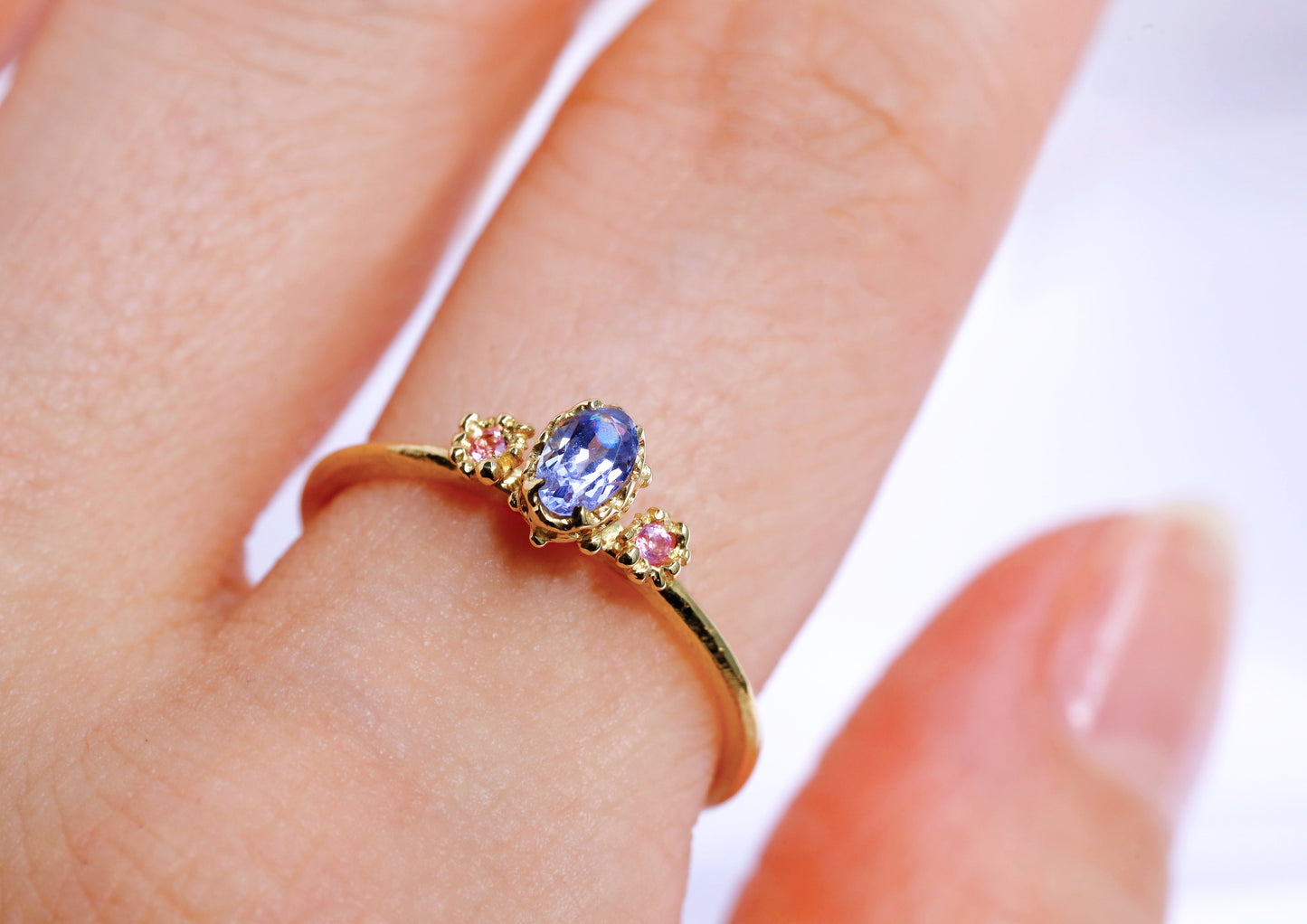 Tanzanite Sapphire Ring