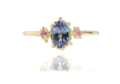 Tanzanite Sapphire Ring