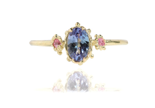 Tanzanite Sapphire Ring