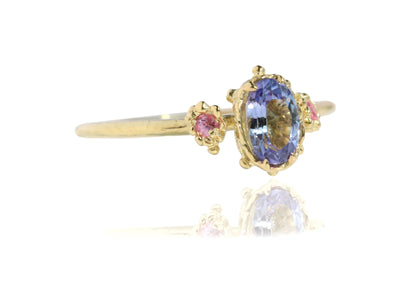 Tanzanite Sapphire Ring